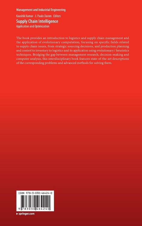 Produktbild: Supply Chain Intelligence
