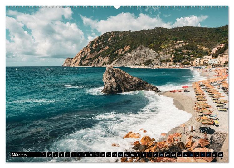 Produktbild: Cinque Terre - Traumhaft sch&ouml;n (hochwertiger Premium Wandkalender 2027 DIN A2 quer), Kunstdruck in Hochglanz