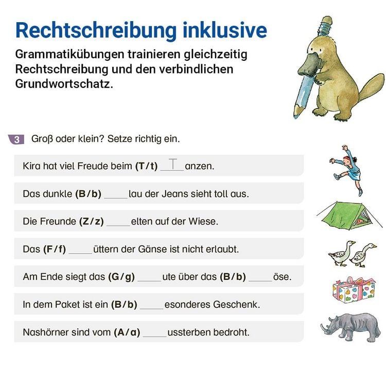 Produktbild: Grammatik mit Rico Schnabel, Klasse 6