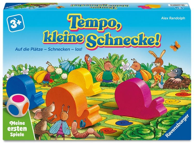 Produktbild: Tempo, kleine Schnecke! - Kinderspiel ab 3 Jahre