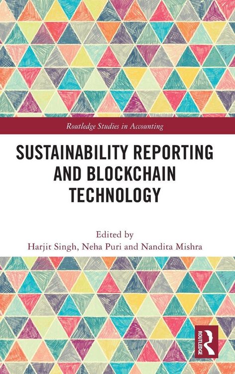 Produktbild: Sustainability Reporting and Blockchain Technology