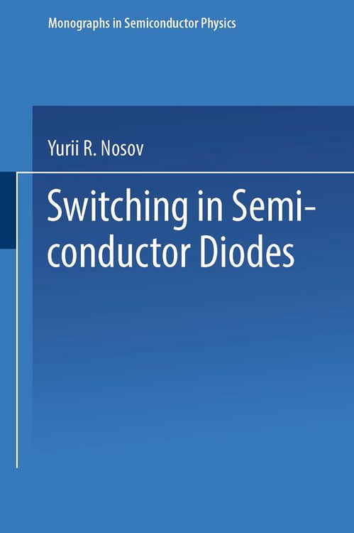 Produktbild: Switching in Semiconductor Diodes