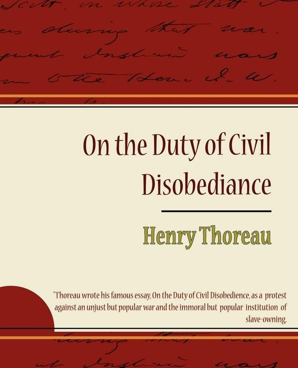 Produktbild: On the Duty of Civil Disobediance - Henry Thoreau