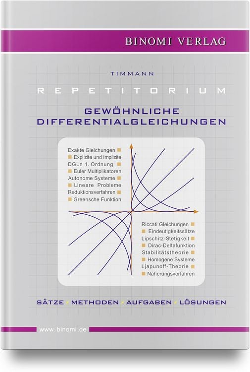 Produktbild: Repetitorium Gew&ouml;hnliche Differentialgleichungen