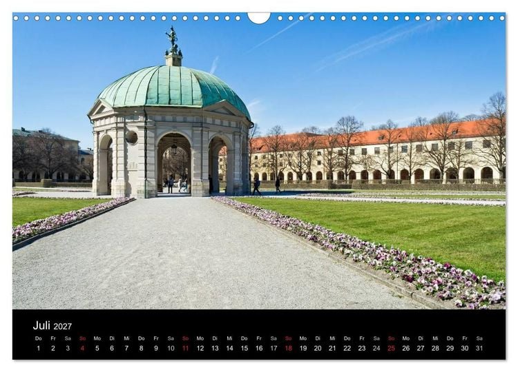 Produktbild: Unser Bayern (Wandkalender 2027 DIN A3 quer), CALVENDO Monatskalender