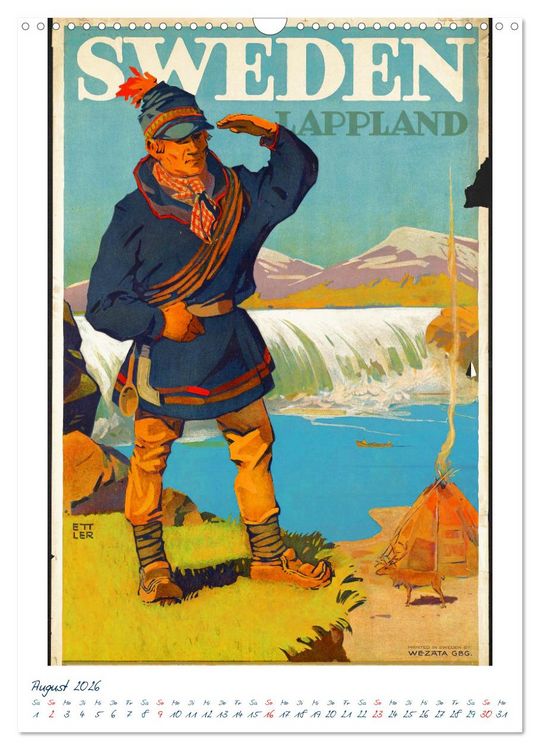 Produktbild: Gute Reise! (Wandkalender 2026 DIN A3 hoch), CALVENDO Monatskalender