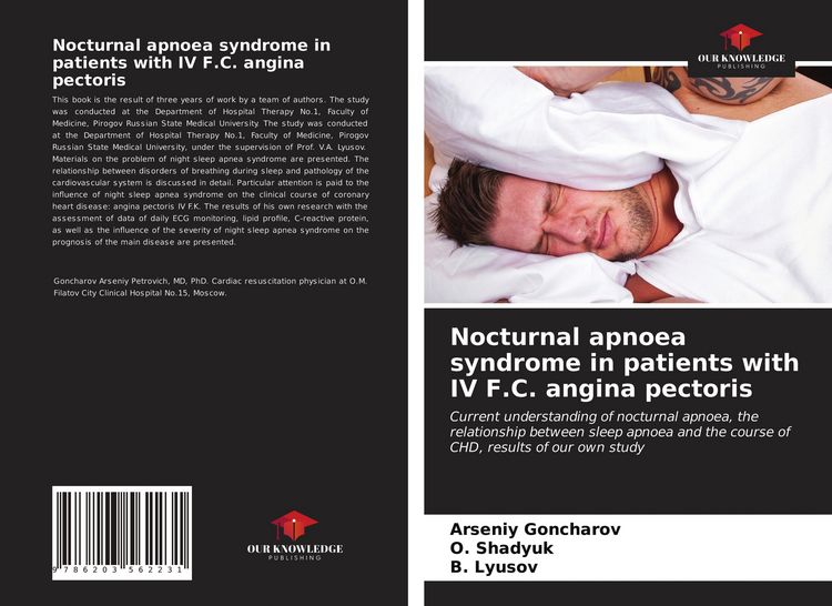 Produktbild: Nocturnal apnoea syndrome in patients with IV F.C. angina pectoris