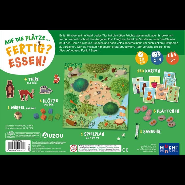 Produktbild: Fraga, R: Auzou Auf die Pl&auml;tze...Fertig? Essen!