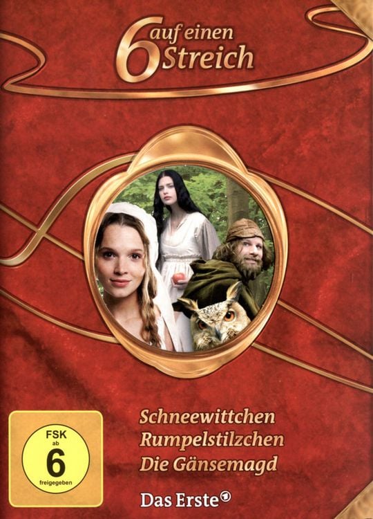 Produktbild: 6 auf einen Streich - M&auml;rchen-Box Vol. 3: Schneewittchen/Rumpelstilzchen/Die G&auml;nsemagd [3 DVDs]