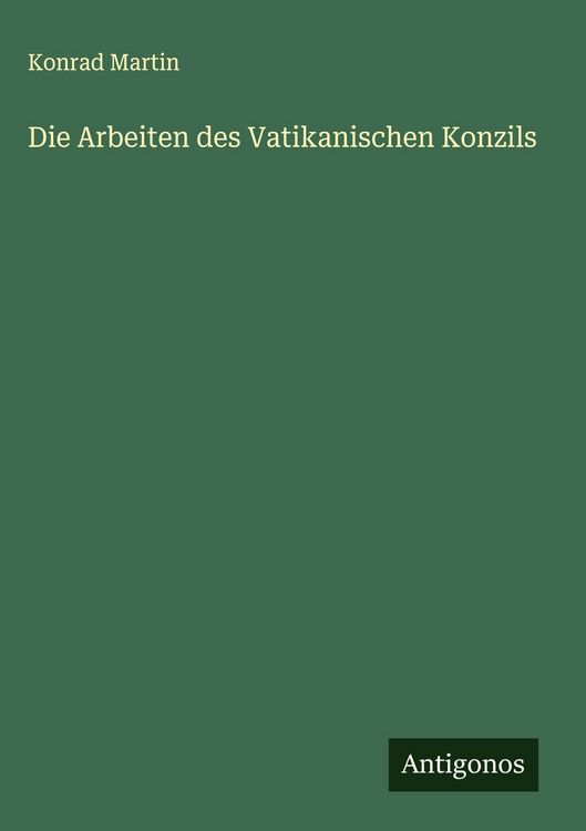 Produktbild: Die Arbeiten des Vatikanischen Konzils