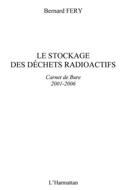 Produktbild: Le site de bure et les dechets radioactifs - carnet de bure