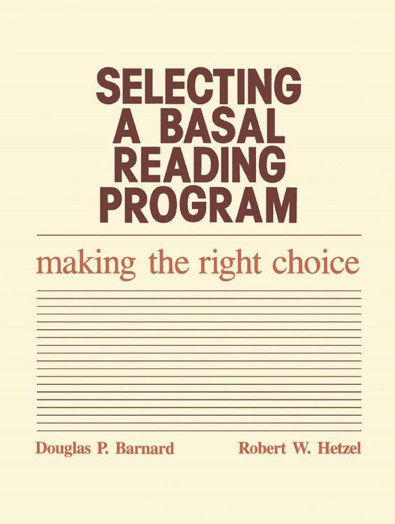 Produktbild: Selecting a Basal Reading Program