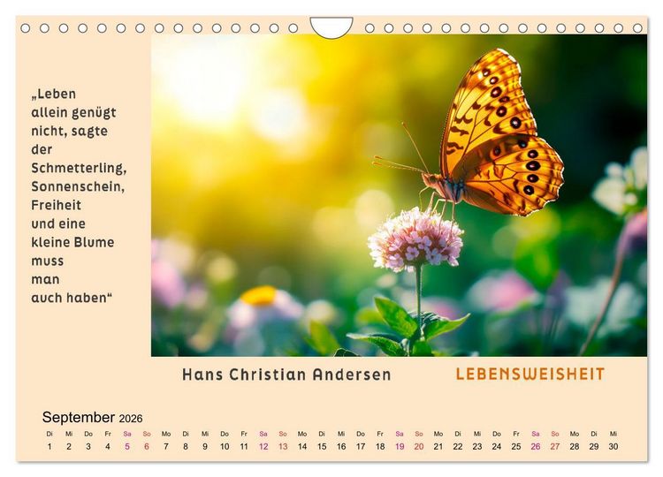 Produktbild: Pfiffig und weise (Wandkalender 2026 DIN A4 quer), CALVENDO Monatskalender