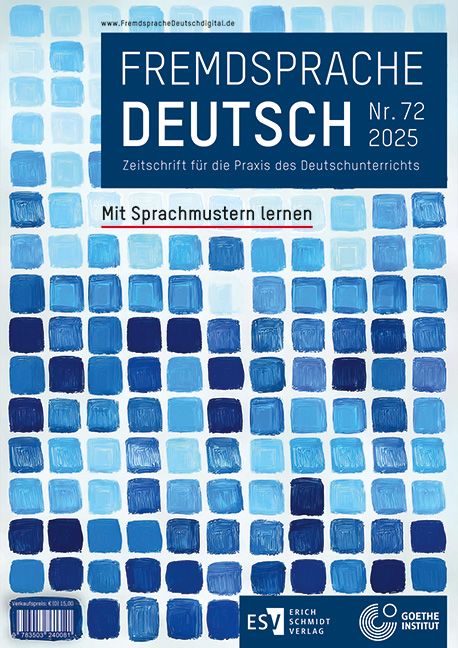 Produktbild: Fremdsprache Deutsch - - Heft 72 (2025): Mit Sprachmustern lernen