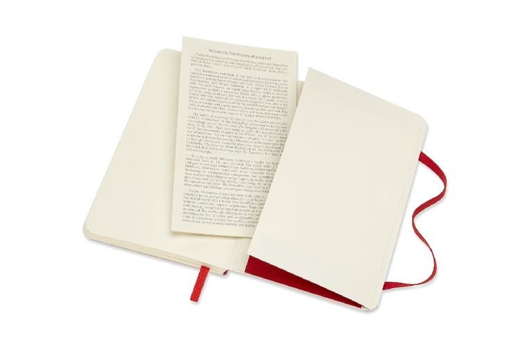 Produktbild: Moleskine Notizbuch P/a6, Punktraster, Soft Cover, Scharlachrot