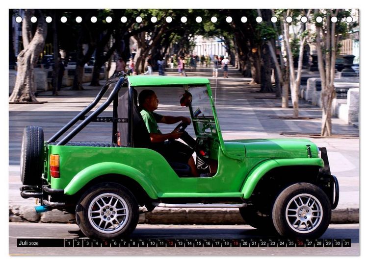 Produktbild: Auto-Legenden: WILLYS (Tischkalender 2026 DIN A5 quer), CALVENDO Monatskalender