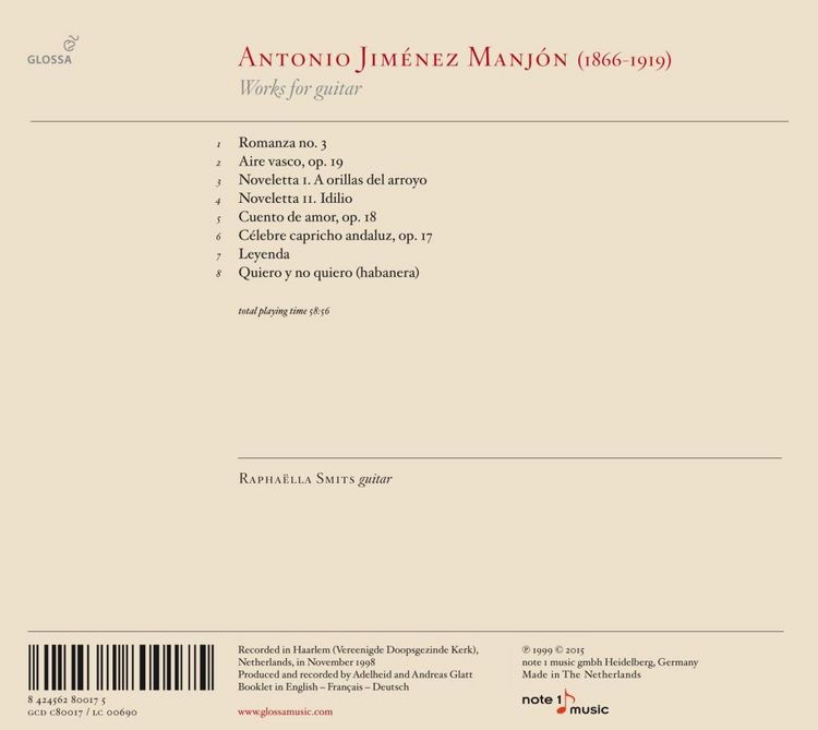 Produktbild: Manjon/Works for Guitar