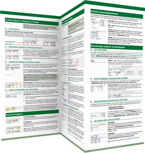 Produktbild: Microsoft Excel &ndash; Formeln und Funktionen kompakt f&uuml;r alle Versionen