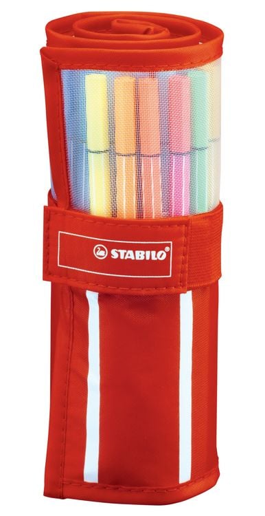 Produktbild: STABILO Premium-Filzstift -   Pen 68 - 30er Rollerset - 30 Farben