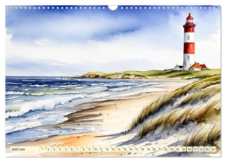 Produktbild: Zauberhafte Niederlande (Wandkalender 2026 DIN A3 quer), CALVENDO Monatskalender
