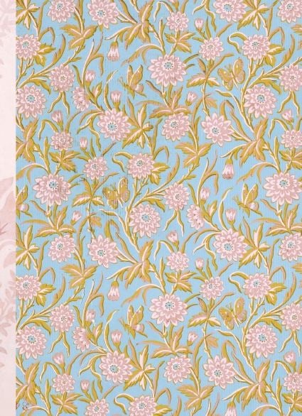 Produktbild: Gef&auml;hrlich sch&ouml;n Notizbuch gro&szlig; - Motiv Rosa Bl&uuml;ten