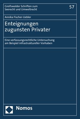Produktbild: Enteignungen zugunsten Privater