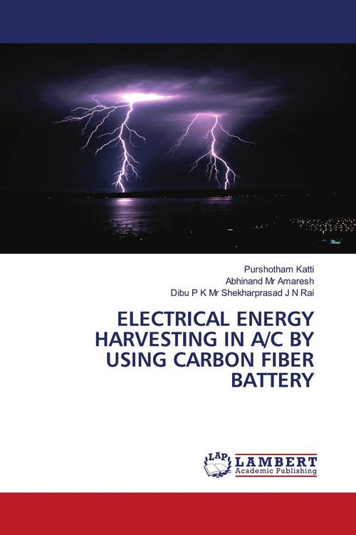 Produktbild: Electrical Energy Harvesting in A/c By Using Carbon Fiber Battery
