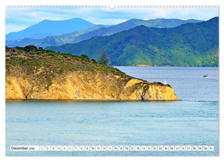 Produktbild: Neuseeland Nordinsel - faszinierende Orte am anderen Ende der Welt (Wandkalender 2026 DIN A2 quer), CALVENDO Monatskalender