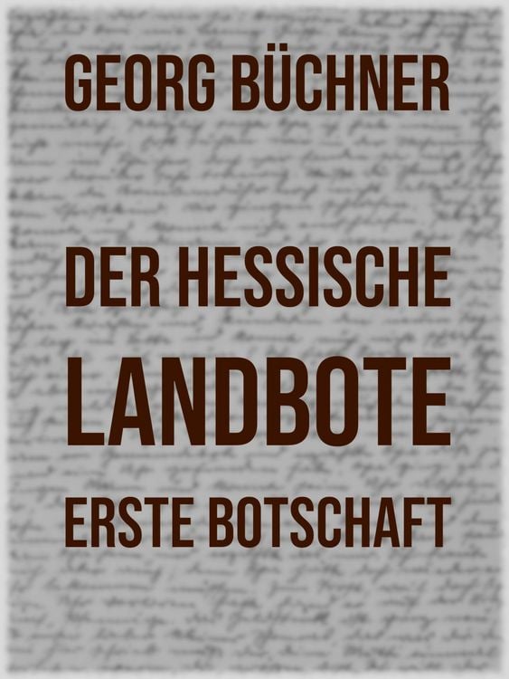 Produktbild: Der Hessische Landbote