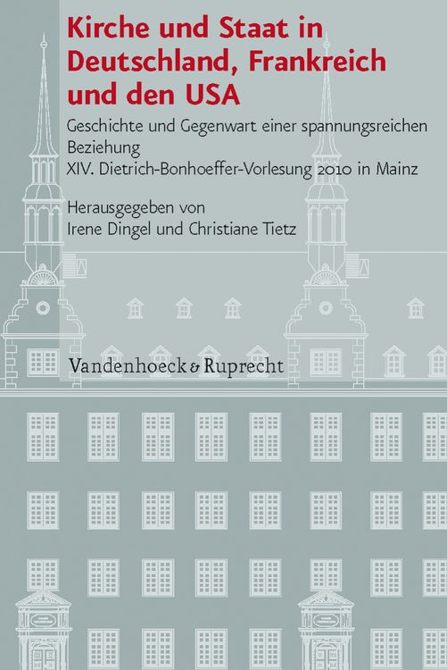 Produktbild: Kirche und Staat in Deutschland, Frankreich und den USA