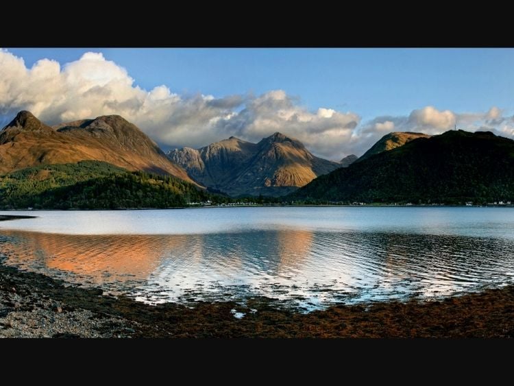 Produktbild: CALVENDO Puzzle Panorama, Glen Coe Village, Schottland | 1000 Teile Lege-Gr&ouml;&szlig;e 64x48cm Foto-Puzzle f&uuml;r gl&uuml;ckliche Stunden
