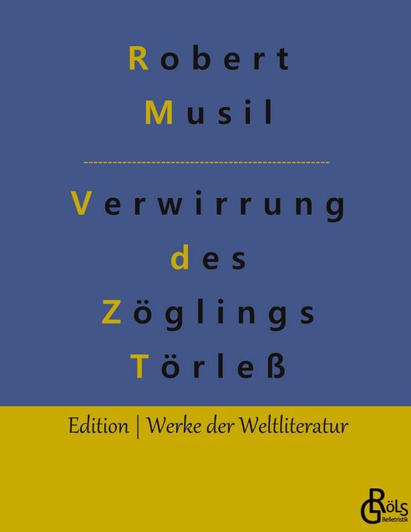 Produktbild: Die Verwirrungen des Zöglings Törleß