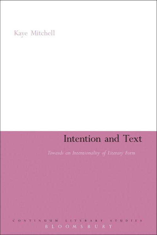 Produktbild: Intention and Text