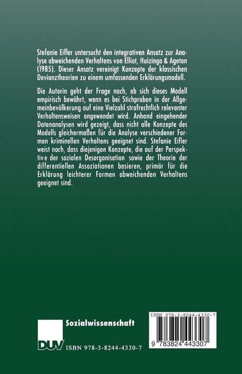Produktbild: Soziale Kontexte krimineller Handlungen