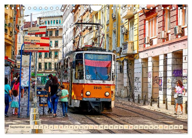Produktbild: Ich fahre gern Stra&szlig;enbahn (Wandkalender 2026 DIN A4 quer), CALVENDO Monatskalender