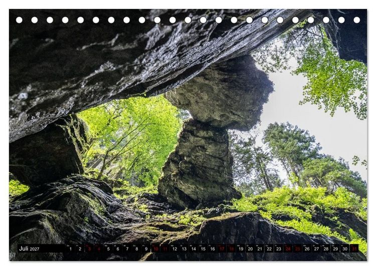 Produktbild: Breitachklamm im Wandel der Jahreszeiten (Tischkalender 2027 DIN A5 quer), CALVENDO Monatskalender