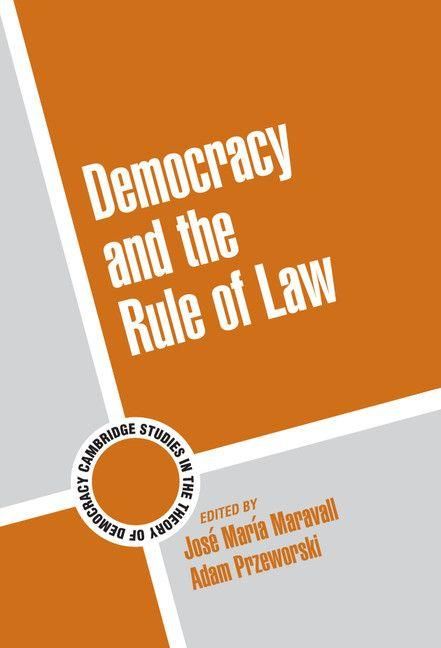 Produktbild: Democracy and the Rule of Law