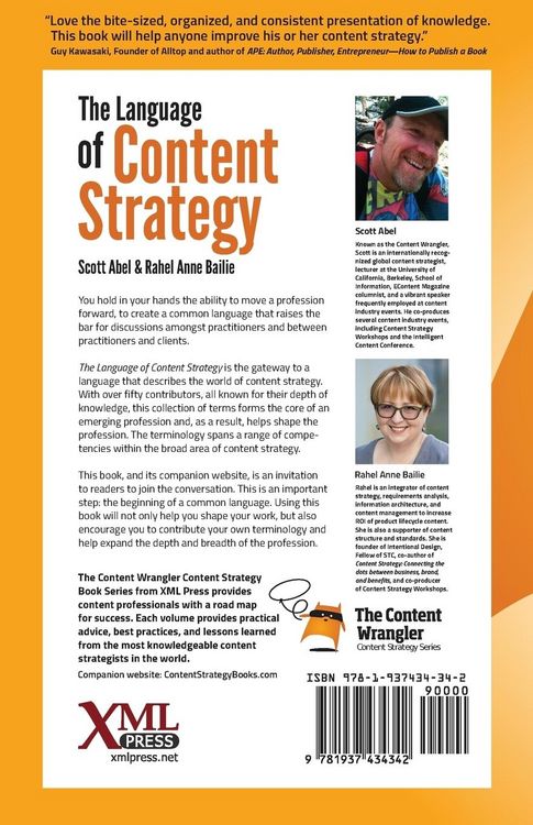 Produktbild: The Language of Content Strategy