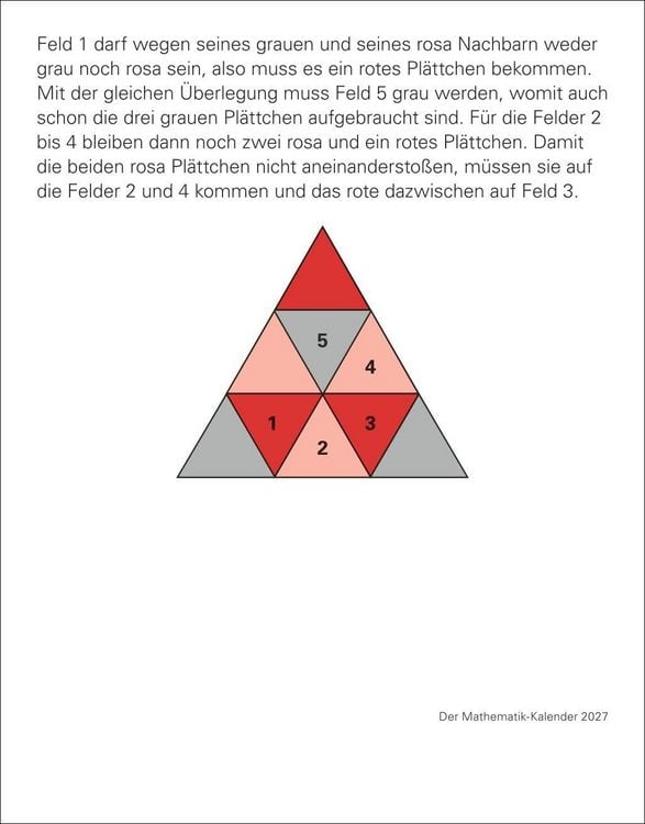 Produktbild: Der Mathematik-Kalender Tagesabrei&szlig;kalender 2027 - Nachts teile ich heimlich durch Null
