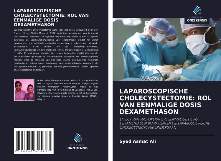 Produktbild: LAPAROSCOPISCHE CHOLECYSTECTOMIE: ROL VAN EENMALIGE DOSIS DEXAMETHASON