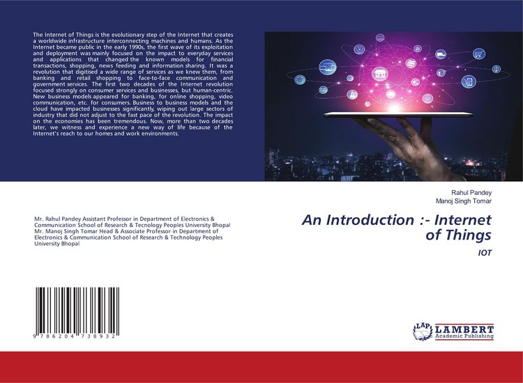 Produktbild: An Introduction :- Internet of Things
