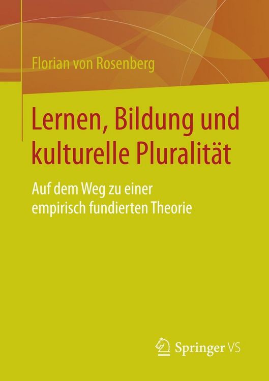Produktbild: Lernen, Bildung und kulturelle Pluralit&auml;t