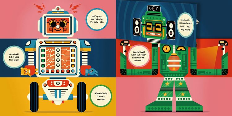 Produktbild: Flip, Flap, Build: Robots