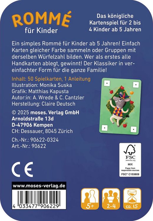 Produktbild: Romm&eacute; f&uuml;r Kinder