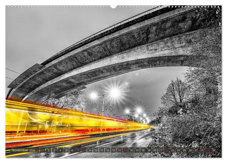 Produktbild: Malerisches Stuttgart (hochwertiger Premium Wandkalender 2026 DIN A2 quer), Kunstdruck in Hochglanz