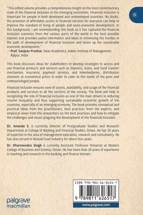 Produktbild: Financial Inclusion in Emerging Markets