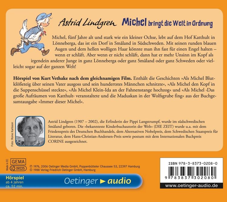 Produktbild: Michel aus L&ouml;nneberga 3. Michel bringt die Welt in Ordnung. H&ouml;rspielklassiker