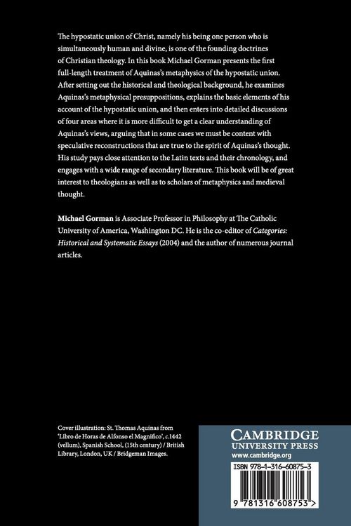 Produktbild: Aquinas on the Metaphysics of the Hypostatic Union