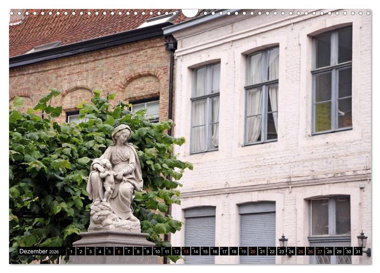 Produktbild: Br&uuml;gge - Venedig des Nordens (Wandkalender 2026 DIN A3 quer), CALVENDO Monatskalender