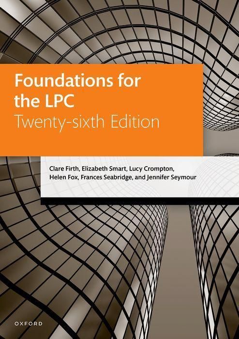 Produktbild: Foundations for the LPC